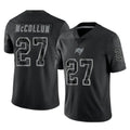 Kooe TB.Buccaneers #27 Zyon McCollum Player Black Reflective Limited Home Game Stitched Jerseys