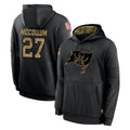 Kooe TB.Buccaneers #27 Zyon McCollum Player Black Salute to Service Sideline Performance Pullover Hoodies Home Game Stitched Jerseys