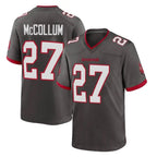 Kooe TB.Buccaneers #27 Zyon McCollum Player Pewter Alternate Home Game Stitched Jerseys