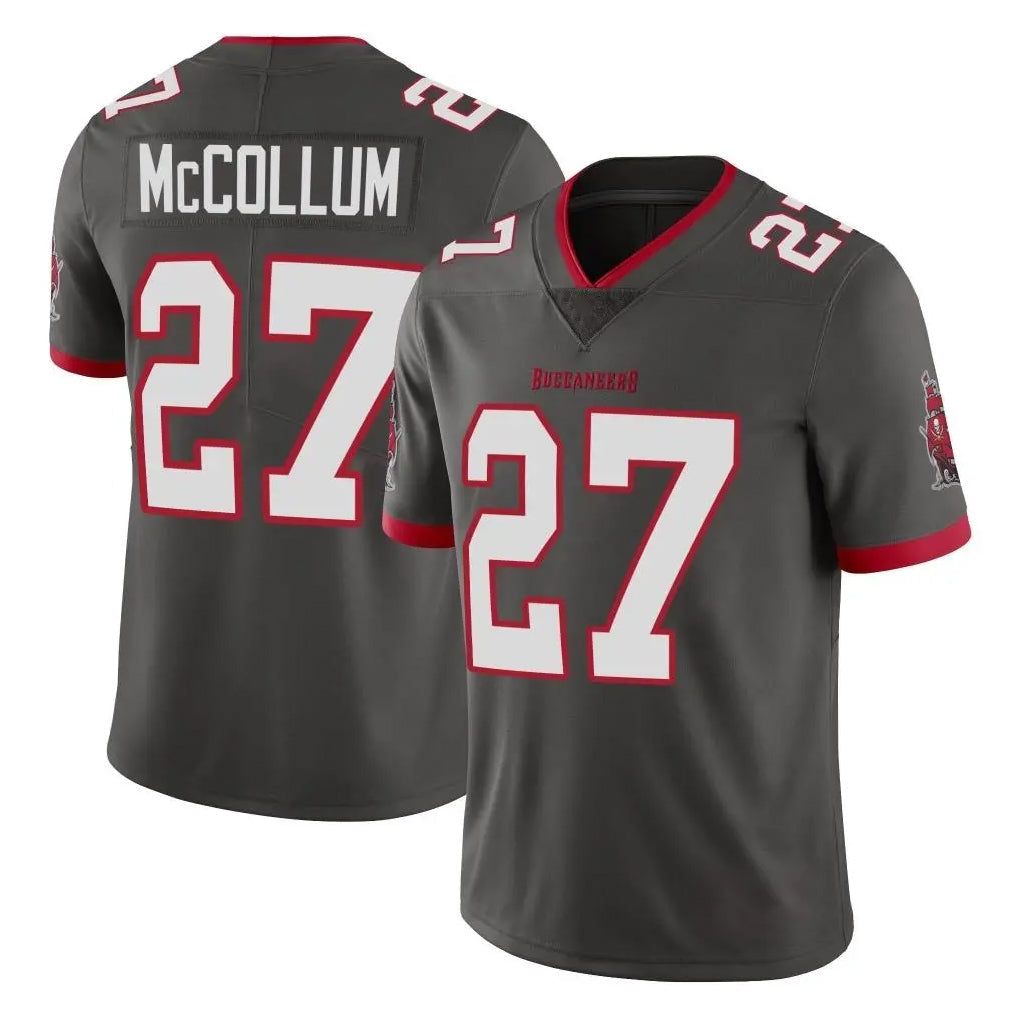 Kooe TB.Buccaneers #27 Zyon McCollum Player Pewter Limited Alternate Vapor Home Game Stitched Jerseys