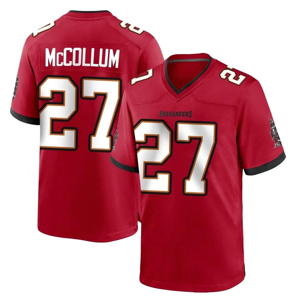 Kooe TB.Buccaneers #27 Zyon McCollum Player Red Home Game Stitched Jerseys