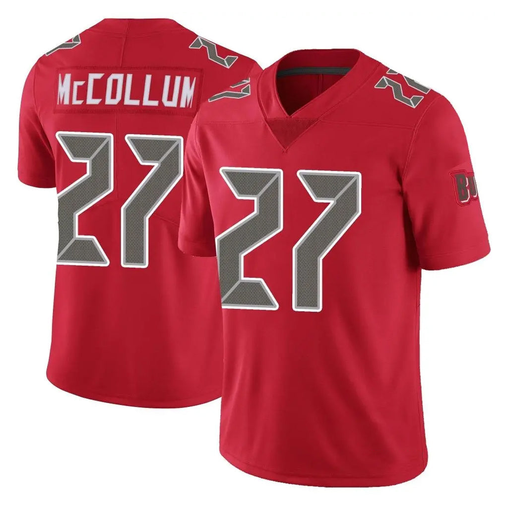 Kooe TB.Buccaneers #27 Zyon McCollum Player Red Limited Color Rush Home Game Stitched Jerseys