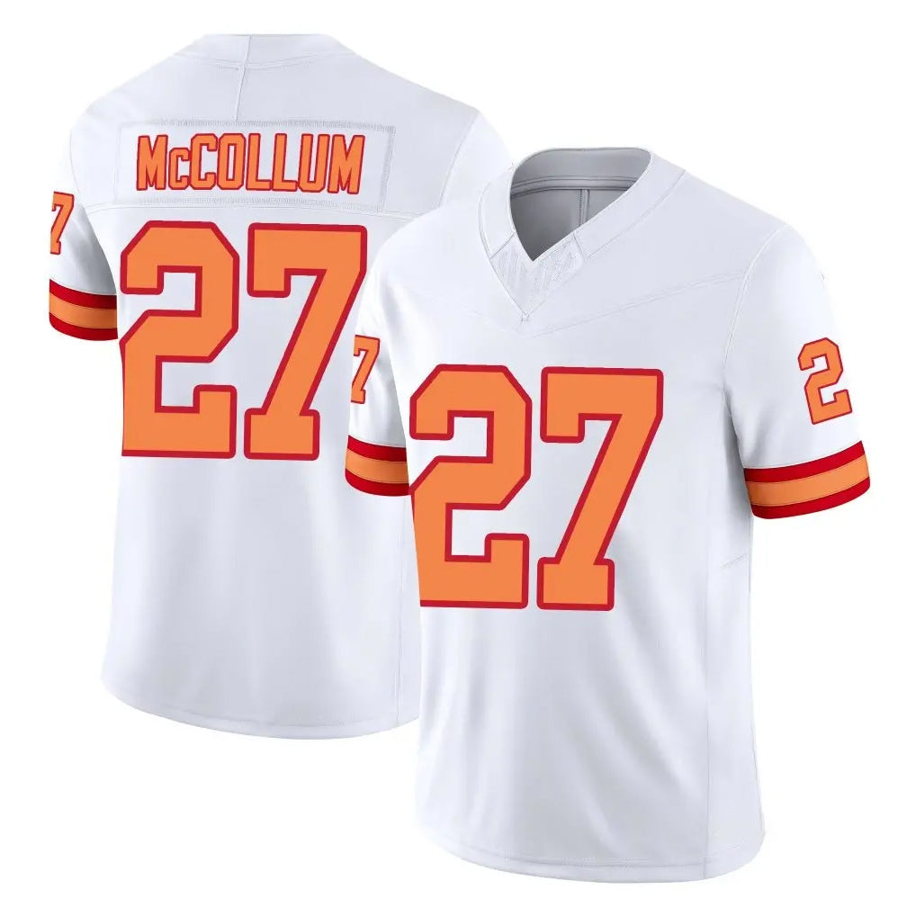Kooe TB.Buccaneers #27 Zyon McCollum Player White Limited '76 Vapor F.U.S.E. Home Game Stitched Jerseys