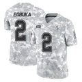 Kooe TB.Buccaneers #2 Emeka Egbuka Player Arctic Camo Limited Salute To Service Home Game Stitched Jerseys