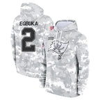 Kooe TB.Buccaneers #2 Emeka Egbuka Player Arctic Camo Limited Salute to Service Pullover Hoodies Game Stitched Jerseys