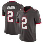 Kooe TB.Buccaneers #2 Emeka Egbuka Player Limited Pewter Alternate Vapor Stitched Jerseys
