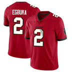 Kooe TB.Buccaneers #2 Emeka Egbuka Player Red Limited Vapor Home Game Stitched Jerseys