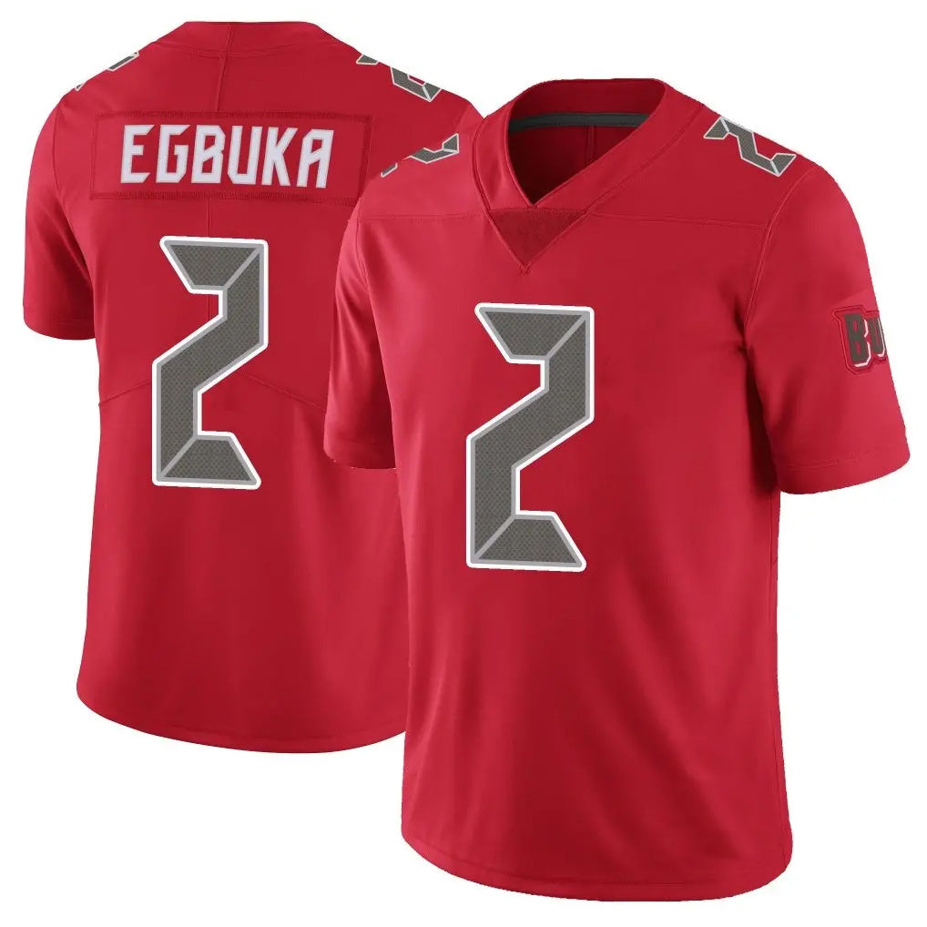 Kooe TB.Buccaneers #2 Emeka Egbuka Player Red Vapor Limited Stitched Jerseys