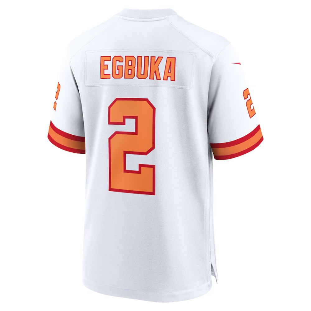 Kooe TB.Buccaneers #2 Emeka Egbuka Player White 50th Season Game Stitched Jerseys