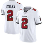 Kooe TB.Buccaneers #2 Emeka Egbuka Player White Vapor Limited Game Stitched Jerseys
