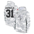 Kooe TB.Buccaneers #31 Antoine Winfield Jr. Player Arctic Camo Limited Salute to Service Pullover Hoodies Game Stitched Jerseys