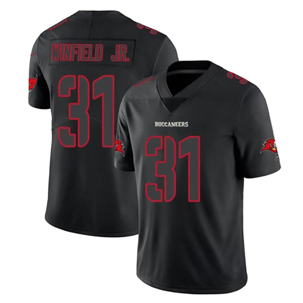 Kooe TB.Buccaneers #31 Antoine Winfield Jr. Player Black Impact Limited Home Game Stitched Jerseys