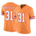 Kooe TB.Buccaneers #31 Antoine Winfield Jr. Player Orange Limited Vapor F.U.S.E. Home Game Stitched Jerseys