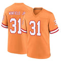 Kooe TB.Buccaneers #31 Antoine Winfield Jr. Player Orange Throwback Home Game Stitched Jerseys