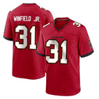 Kooe TB.Buccaneers #31 Antoine Winfield Jr. Player Red Home Game Stitched Jerseys