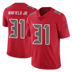 Kooe TB.Buccaneers #31 Antoine Winfield Jr. Player Red Limited Color Rush Home Game Stitched Jerseys