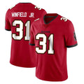 Kooe TB.Buccaneers #31 Antoine Winfield Jr. Player Red Limited Vapor F.U.S.E. Home Game Stitched Jerseys