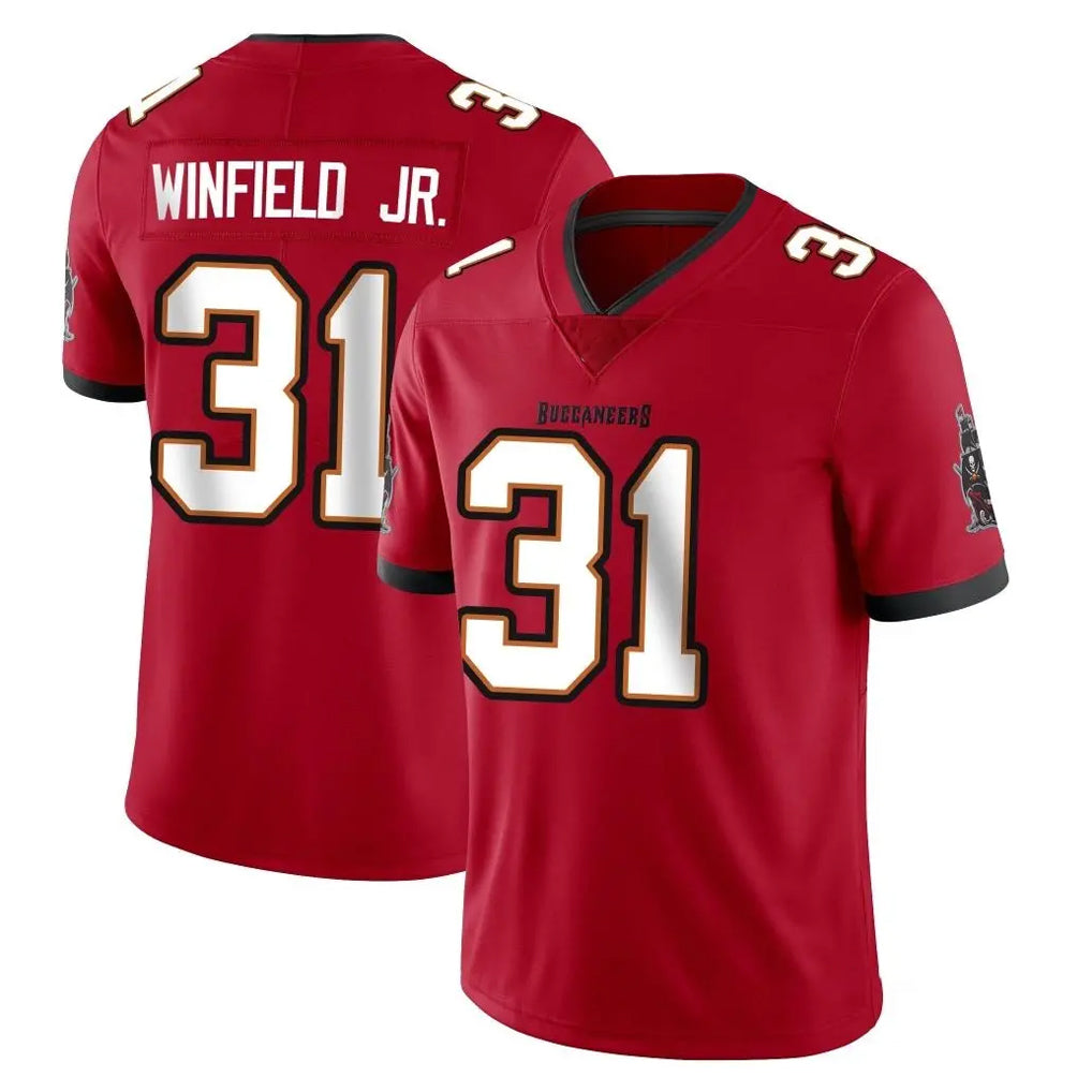 Kooe TB.Buccaneers #31 Antoine Winfield Jr. Player Red Limited Vapor F.U.S.E. Home Game Stitched Jerseys