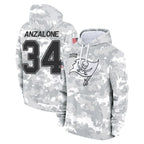Kooe TB.Buccaneers #34 Alex Anzalone Player Arctic Camo Limited Salute to Service Pullover Hoodies Game Stitched Jerseys