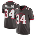 Kooe TB.Buccaneers #34 Alex Anzalone Player Pewter Limited Alternate Vapor Home Game Stitched Jerseys