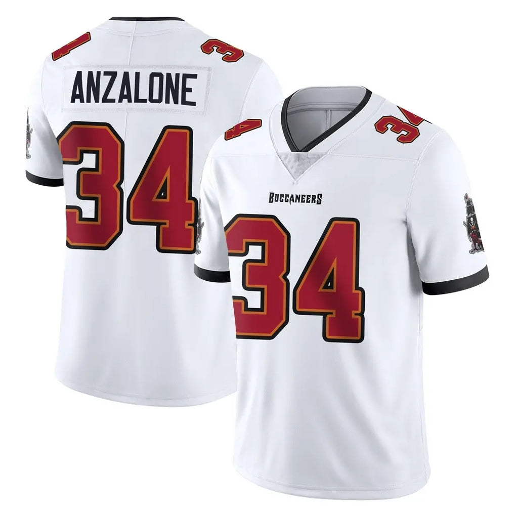 Kooe TB.Buccaneers #34 Alex Anzalone Player White Limited Vapor Untouchable Home Game Stitched Jerseys