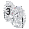 Kooe TB.Buccaneers #3 Rueben Bain Jr. Player Arctic Camo Limited Salute to Service Pullover Hoodies Game Stitched Jerseys