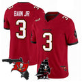 Kooe TB.Buccaneers #3 Rueben Bain Jr. Player Red Limited 2026 Season Vapor F.U.S.E. Home Game Stitched Jerseys