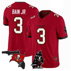 Kooe TB.Buccaneers #3 Rueben Bain Jr. Player Red Limited 2026 Season Vapor F.U.S.E. Home Game Stitched Jerseys