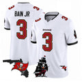 Kooe TB.Buccaneers #3 Rueben Bain Jr. Player White Limited 2026 Season Vapor F.U.S.E. Home Game Stitched Jerseys