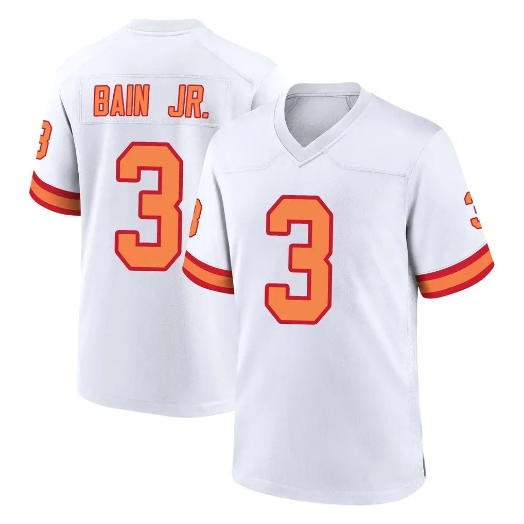 Kooe TB.Buccaneers #3 Rueben Bain Jr. Player White '76 Home Game Stitched Jerseys