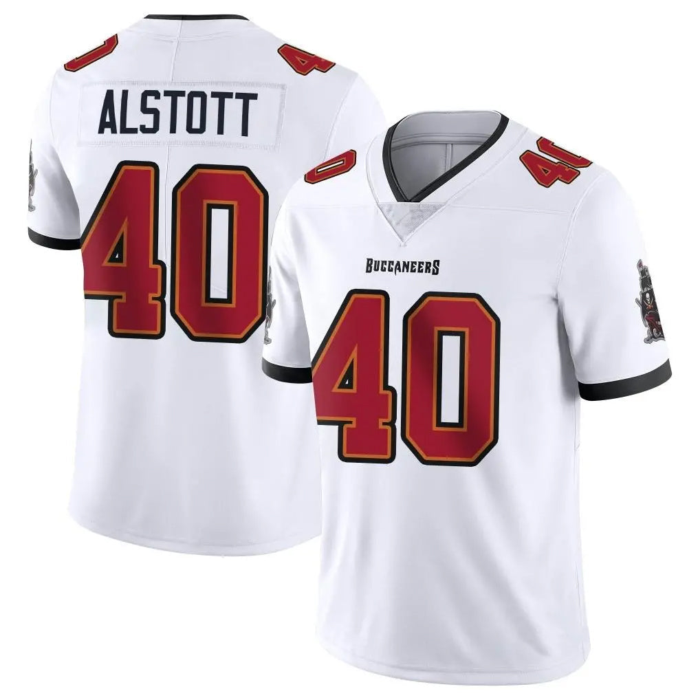Kooe TB.Buccaneers #40 Mike Alstott Player Limited White Vapor Untouchable Stitched Jerseys