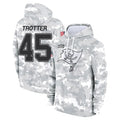 Kooe TB.Buccaneers #45 Josiah Trotter Player Arctic Camo Limited Salute to Service Pullover Hoodies Game Stitched Jerseys