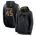 Kooe TB.Buccaneers #45 Josiah Trotter Player Black Salute to Service Sideline Performance Pullover Hoodies Home Game Stitched Jerseys