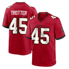 Kooe TB.Buccaneers #45 Josiah Trotter Player Red Home Game Stitched Jerseys