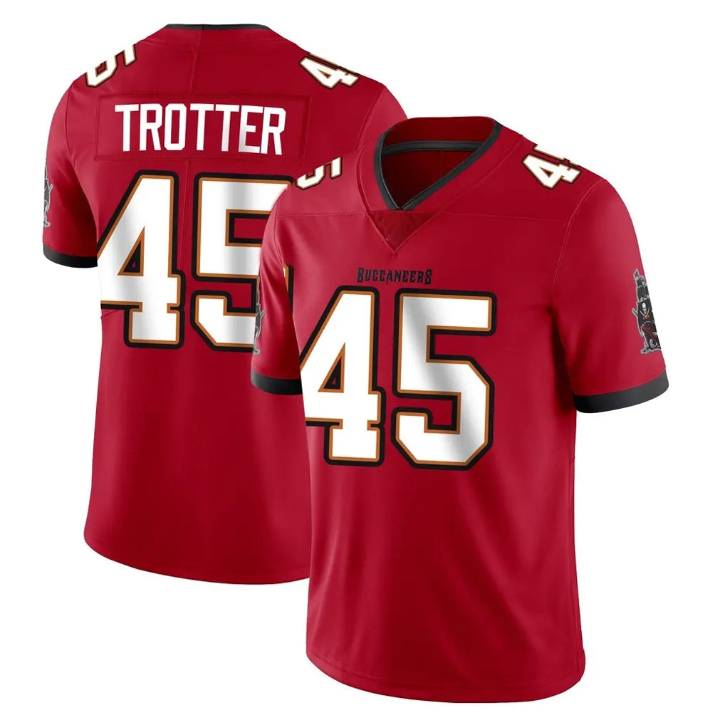 Kooe TB.Buccaneers #45 Josiah Trotter Player Red Limited Vapor Home Game Stitched Jerseys