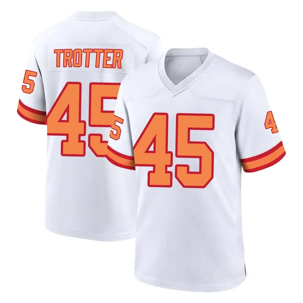 Kooe TB.Buccaneers #45 Josiah Trotter Player White '76 Home Game Stitched Jerseys