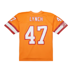 Kooe TB.Buccaneers #47 John Lynch Mitchell & Ness Orange 1993 Legacy Replica Stitched Puhic Jersey