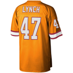 Kooe TB.Buccaneers #47 John Lynch Mitchell & Ness Orange Big & Tall 1995 Legacy Retired Player Jersey