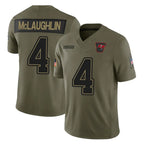 Kooe TB.Buccaneers #4 Chase McLaughlin Player Olive 2025 Salute To Service Limited Home Game Stitched Jerseys