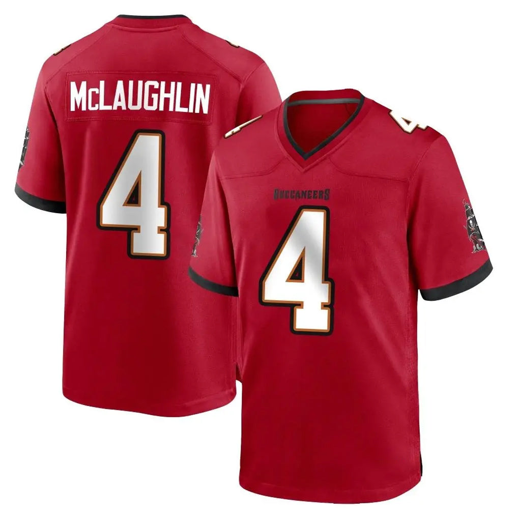 Kooe TB.Buccaneers #4 Chase McLaughlin Player Red Home Game Stitched Jerseys