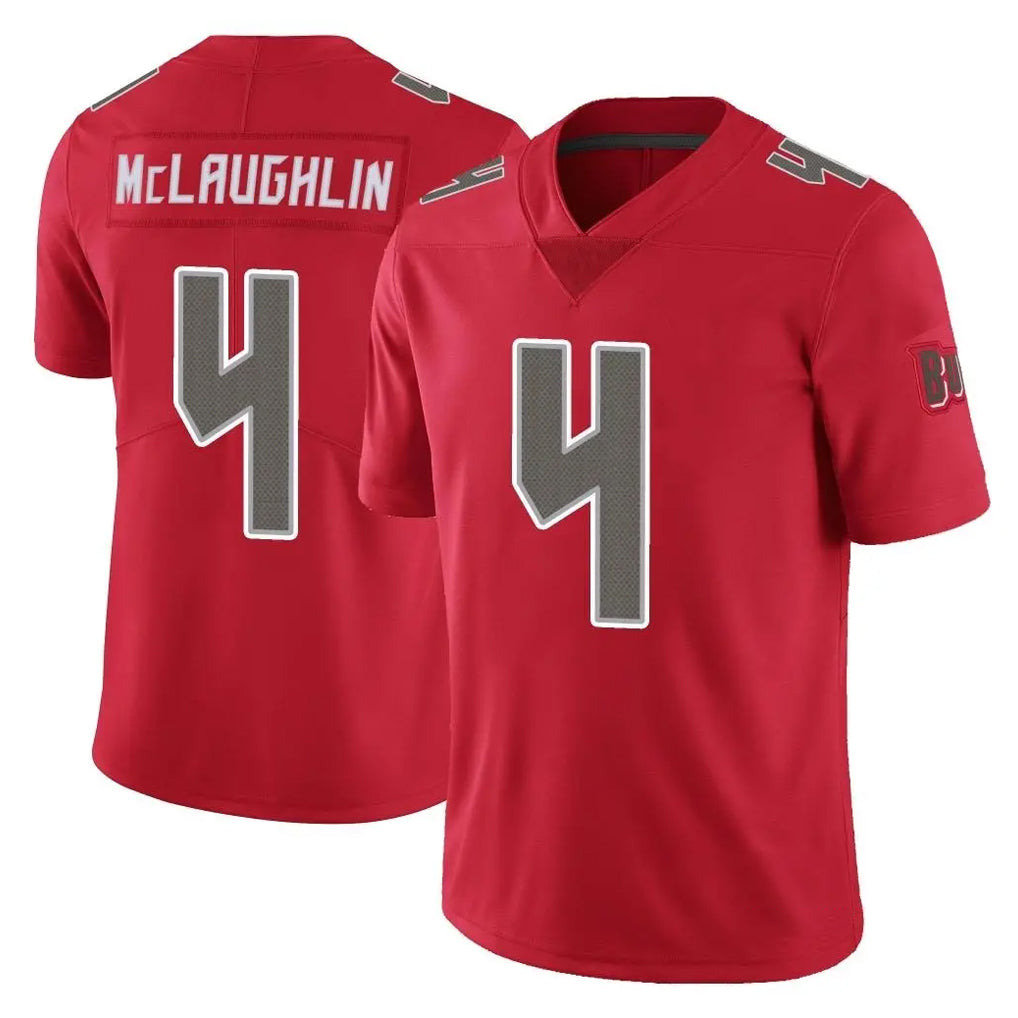 Kooe TB.Buccaneers #4 Chase McLaughlin Player Red Limited Color Rush Home Game Stitched Jerseys