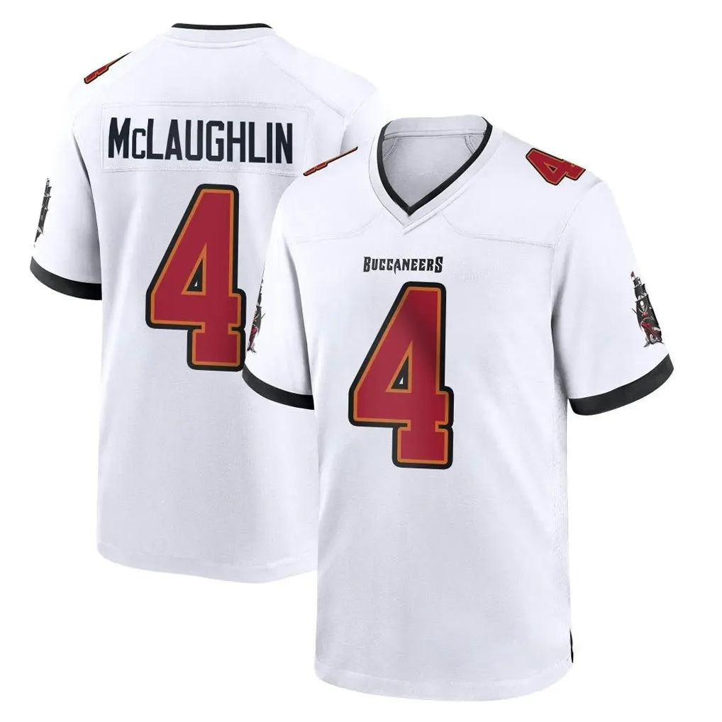 Kooe TB.Buccaneers #4 Chase McLaughlin Player White Home Game Stitched Jerseys