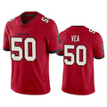 Kooe TB.Buccaneers #50 Vita Vea Player Red Limited Vapor Home Game Stitched Jerseys