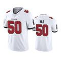 Kooe TB.Buccaneers #50 Vita Vea Player White Limited Vapor Untouchable Home Game Stitched Jerseys