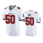Kooe TB.Buccaneers #50 Vita Vea Player White Limited Vapor Untouchable Home Game Stitched Jerseys