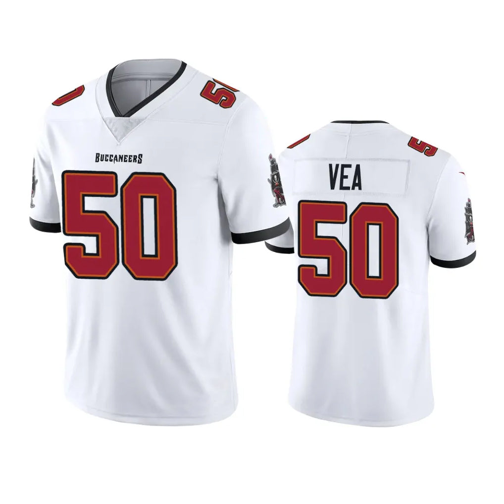 Kooe TB.Buccaneers #50 Vita Vea Player White Limited Vapor Untouchable Home Game Stitched Jerseys