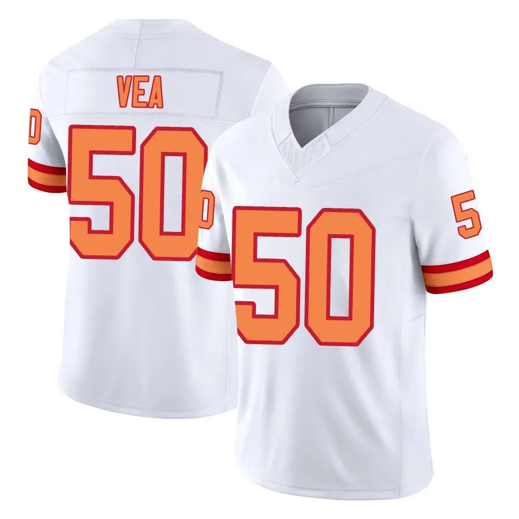 Kooe TB.Buccaneers #50 Vita Vea Player White Limited '76 Vapor F.U.S.E. Home Game Stitched Jerseys