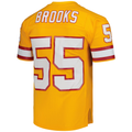 Kooe TB.Buccaneers #55 Derrick Brooks Mitchell & Ness Orange Legacy Replica Stitched Puhic Jersey