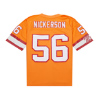 Kooe TB.Buccaneers #56 Hardy Nickerson Mitchell & Ness Orange 1993 Legacy Replica Stitched Puhic Jersey