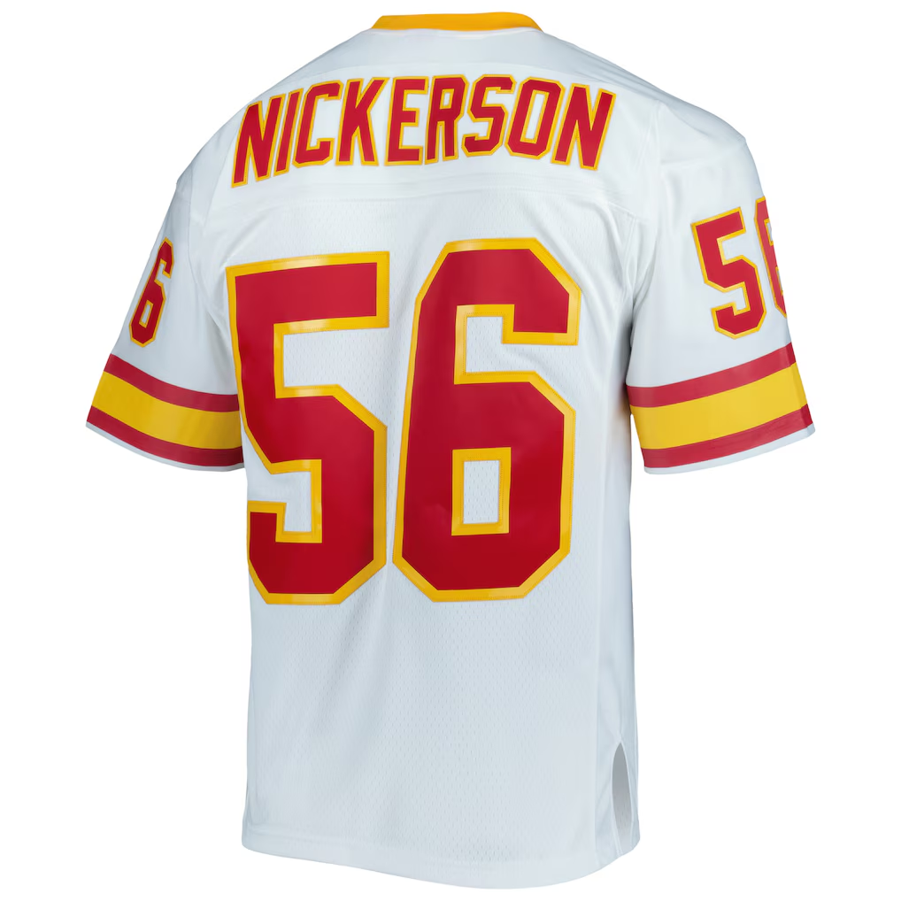 Kooe TB.Buccaneers #56 Hardy Nickerson Mitchell & Ness White Legacy Replica Jersey